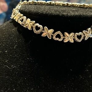 Sterling and diamond bracelet!